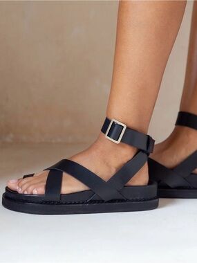 Liberte Leather Bronte Sandals